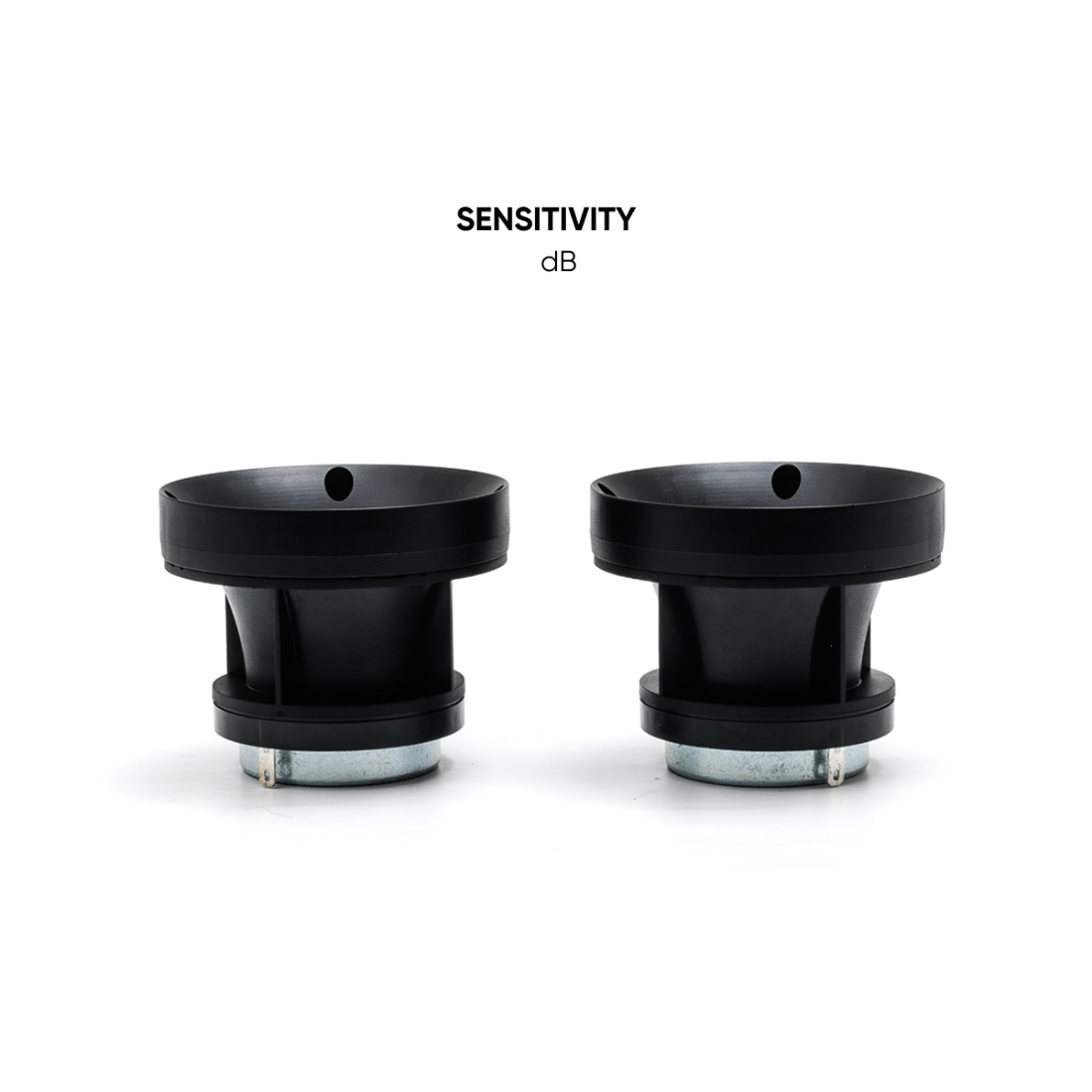 PRIDE SOLO 60 3.2" 60 Watts RMS 4-Ohm Neodymium Car Audio Horn Tweeters (Pair)