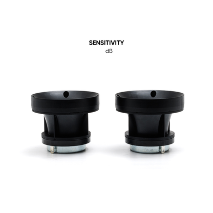PRIDE SOLO 60 3.2" 60 Watts RMS 4-Ohm Neodymium Car Audio Horn Tweeters (Pair)