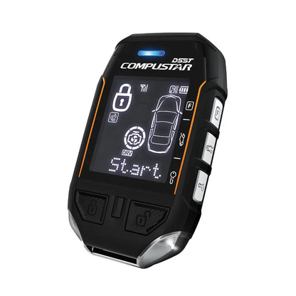 Compustar RF-2WT12-SS 2-Way LCD 3-Mile Max Range IPX7 Car Alarm Remote Kit