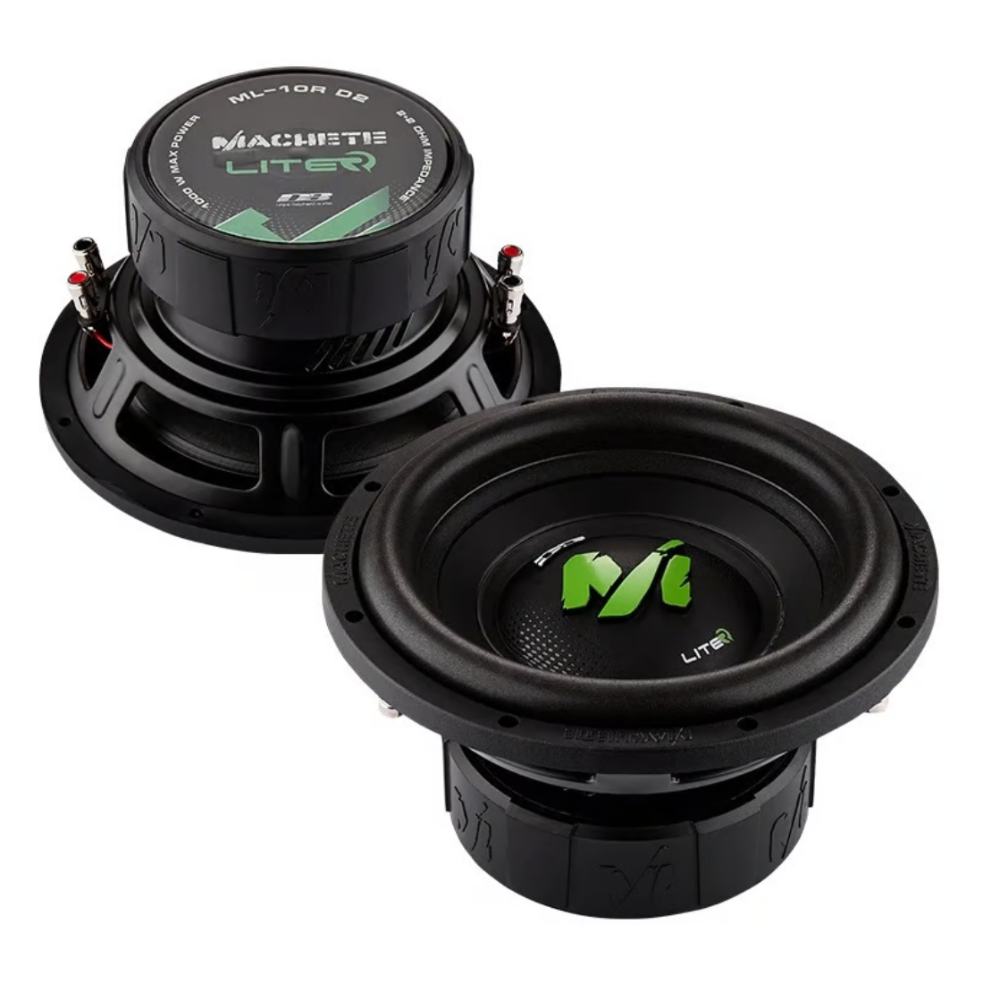 Deaf Bonce Machete ML-10R D2 10" 1000W Max Dual 2-Ohm Voice Coil DVC Subwoofer