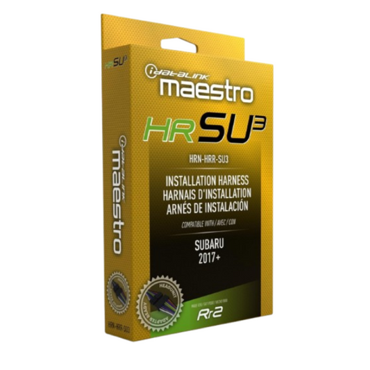 iDatalink Maestro HRN-HRR-SU3 Installation T-Harness for Select Subaru 2017-Up