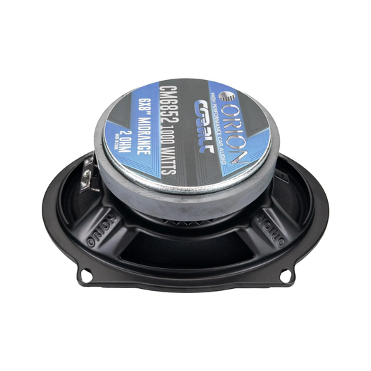 Orion CM6852 5x7/6x8" 1000W Peak 2-Ohm Car Audio Midrange Speakers (Pair)