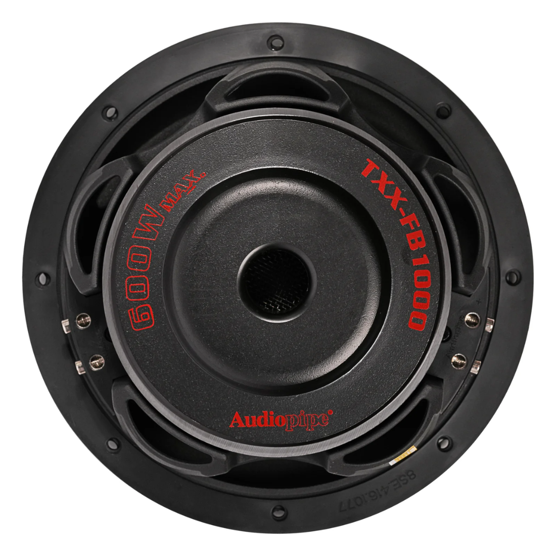 Audiopipe TXX-FB1000 10" 600W Peak Dual 4-Ohm DVC Shallow Mount Car Subwoofer