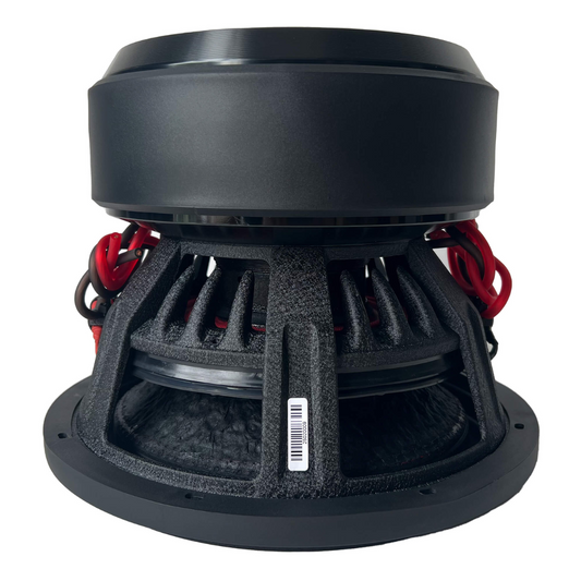 Massive Audio H124XR 12" 6000W Peak Dual 4" 4-Ohm Voice Coil DVC Car Subwoofer