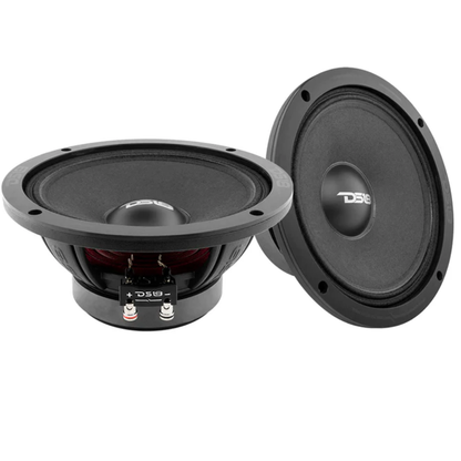 DS18 PRO-ZXi8M 8" 700W Max Mid-Range Loudspeaker w/ Neodymium/Ferrite Magnets