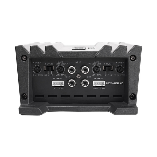 Hifonics HCM-400.4D 4-Channel 400W Max Super D-Class Ultra-Compact Car Amplifier