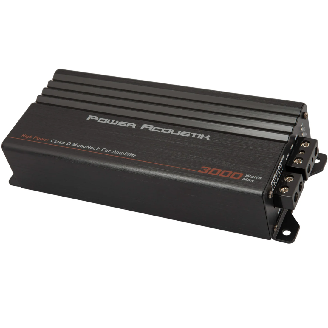 Power Acoustik MICRO1-3000D 1-CH Monoblock 3000W Max Class-D Compact Amplifier