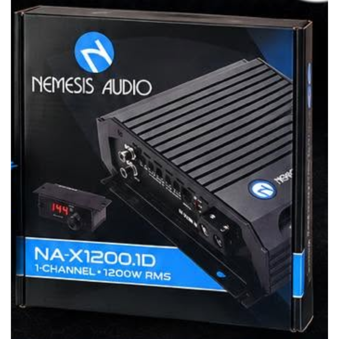 Nemesis Audio NA-X1200.1D Monoblock 12000W RMS Class-D Amplifier w/ Bass Knob