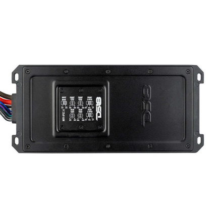 DS18 NVY-IPX7.4 4-Channel 1440W Peak Class-D Full-Range IPX7 Marine Amplifier