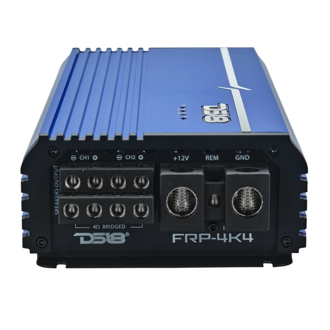 DS18 FRP-4K4/BL 4-Channel 4000W RMS Full-Range Class-D Car Amplifier (BLUE)