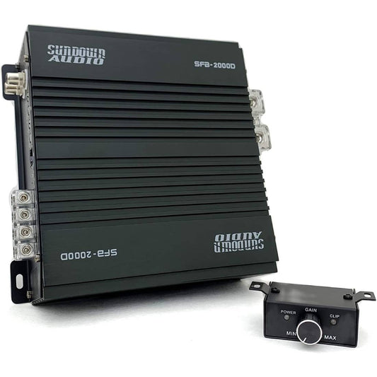 SUNDOWN  SFB-2000D 2000 Watts Max RMS Monoblock Car Audio Amplifier