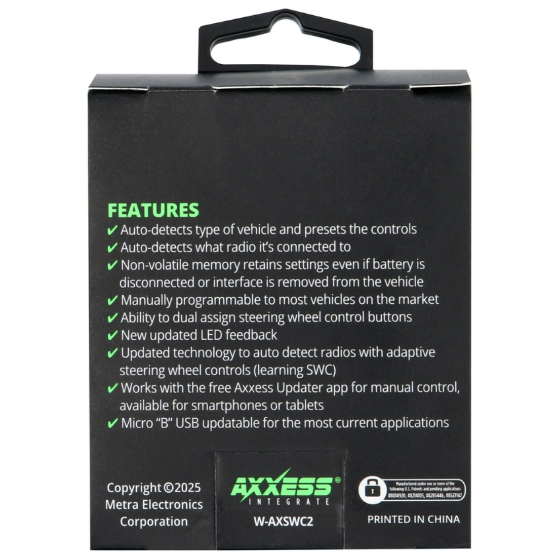 Axxess AXSWC-2 Universal Steering Wheel Control Data Interface & Wiring Harness