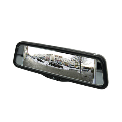 Accele RVM903A 9.6" LCD Super Widescreen OEM Glass-Mount Rearview Mirror Monitor