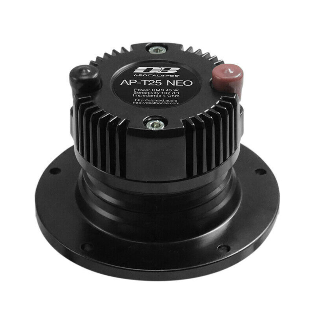 Deaf Bonce Apocalypse AP-T25 NEO V2 100W Max 4-Ohms Neodymium Bullet Tweeters