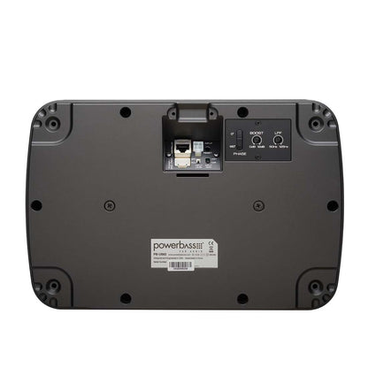 PowerBass PB-US62 Dual 6" 150W Max Amplified Compact Under Seat Car Subwoofer