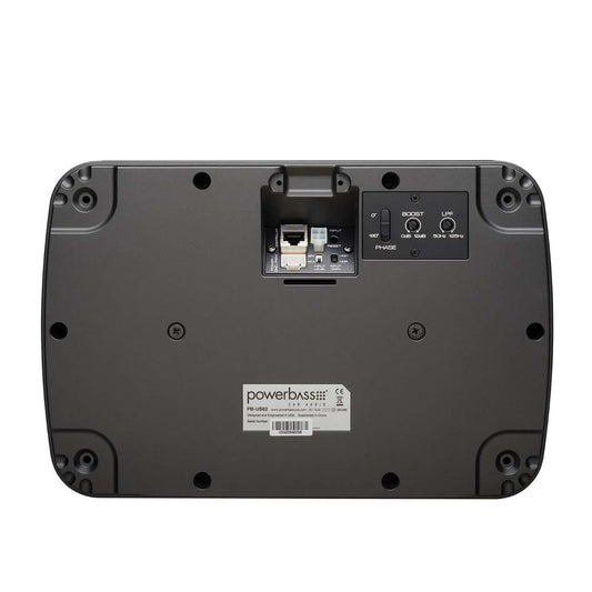 PowerBass PB-US62 Dual 6" 150W Max Amplified Compact Under Seat Car Subwoofer
