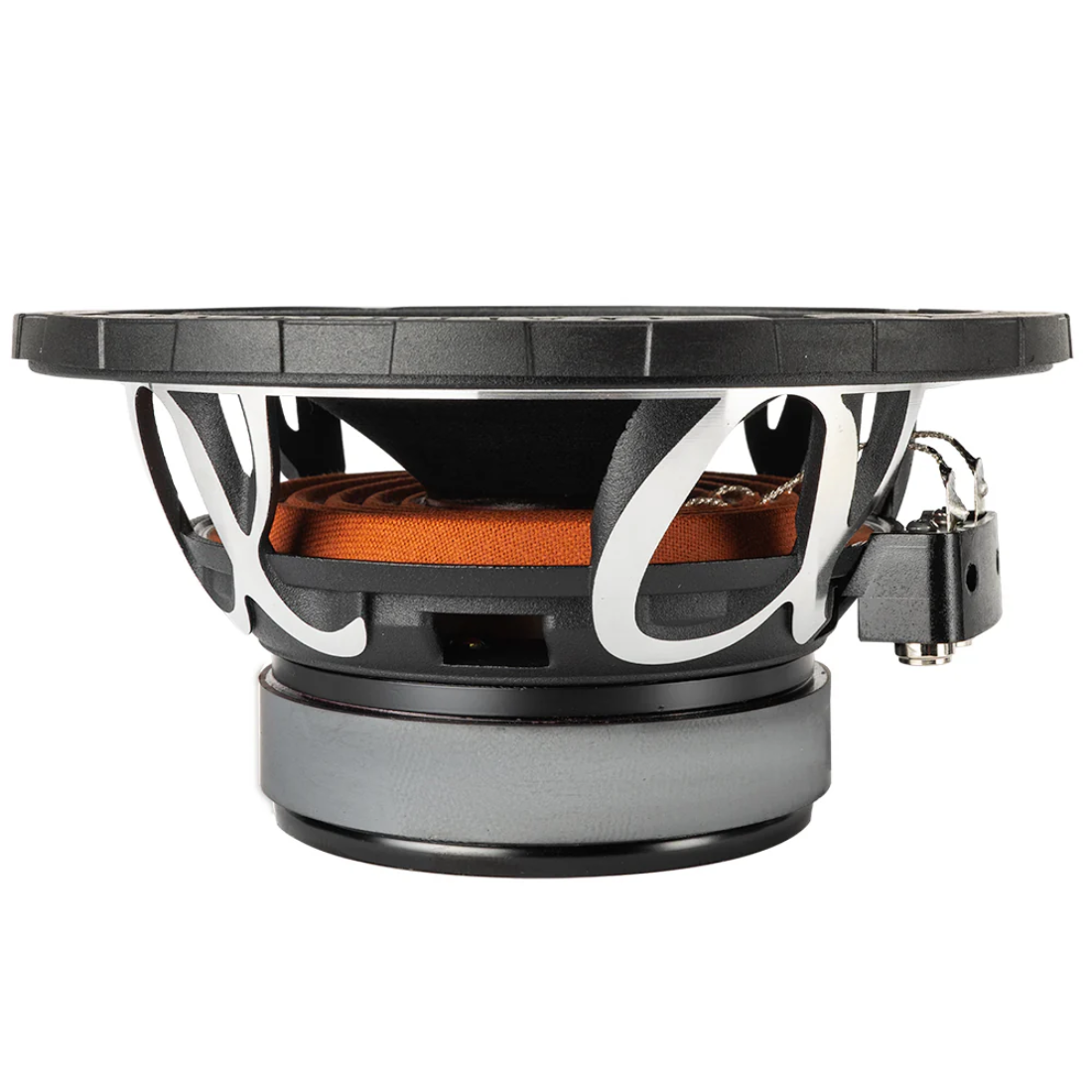Alphasonik VCA658 6.5" 1400W Max 8-Ohm Car Audio Mid-Range Speakers (Pair)