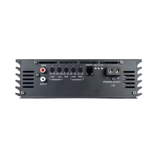 Alphasonik ALPHA2K 1-CH Monoblock 2000W Class-D Full Range Car Audio Amplifier