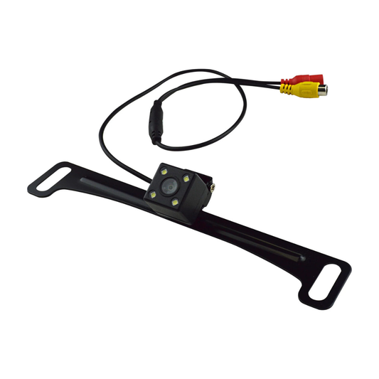 Audiopipe ISRTC420TG Universal IP67 License Plate Tag Rear-View Back-Up Camera
