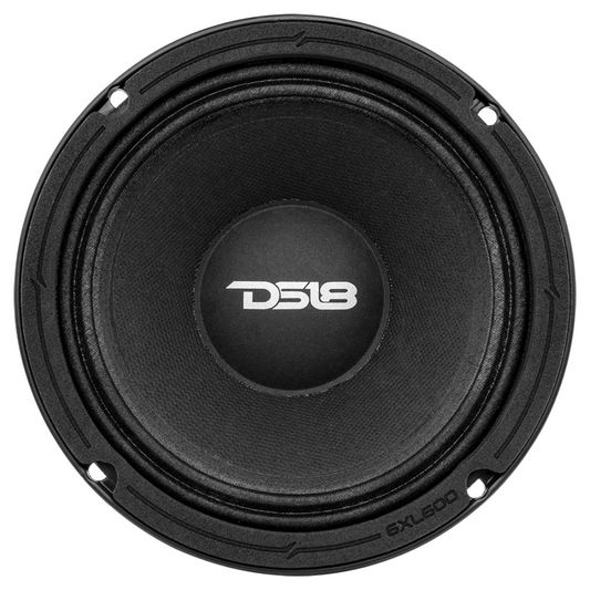 DS18 6XL600-8 6.5" 600W Max 8-Ohm Mid-Range Car Audio Loudspeaker (Single)