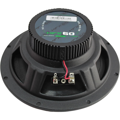Deaf Bonce MFX-60 Machete 6.5" 100W Max 4-Ohm Car Audio Coaxial Speakers (Pair)