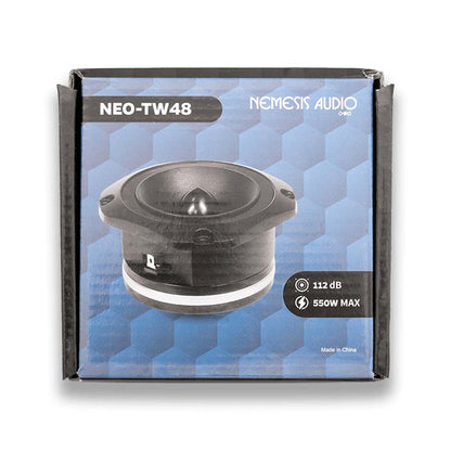 Nemesis Audio NEO-TW48 4" 550W Peak 8-Ohm 1.5" VC Neodymium Bullet Tweeter
