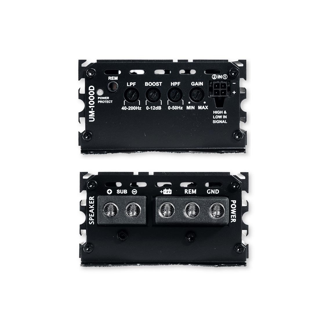 Nemesis Audio UM-1000D 1-CH Monoblock 500W RMS @ 1-Ohm Class-D Slim Amplifier