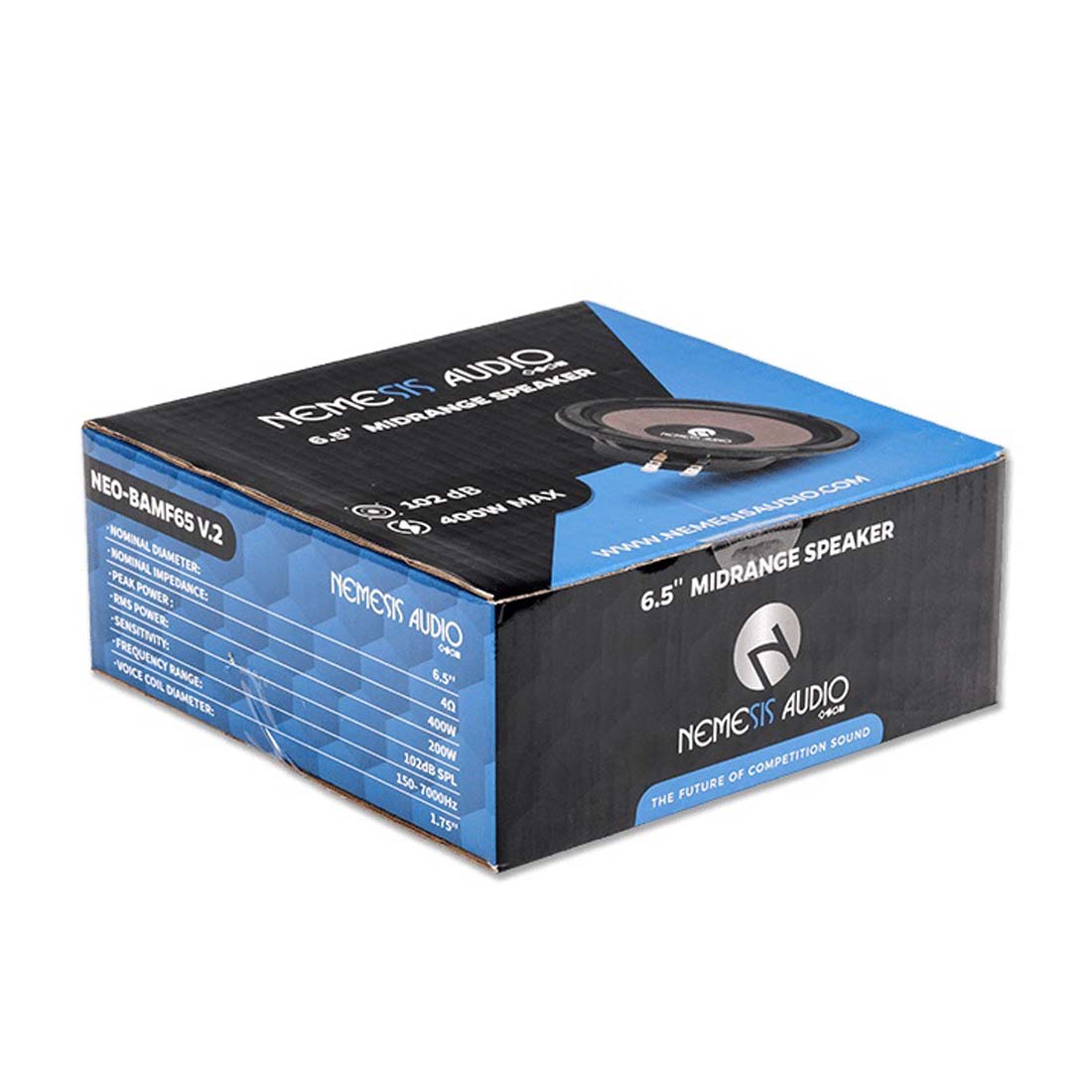 Nemesis Audio NEO-BAMF65 V.2 6.5" 400W Peak 4-Ohm Neodymium Midrange Speaker