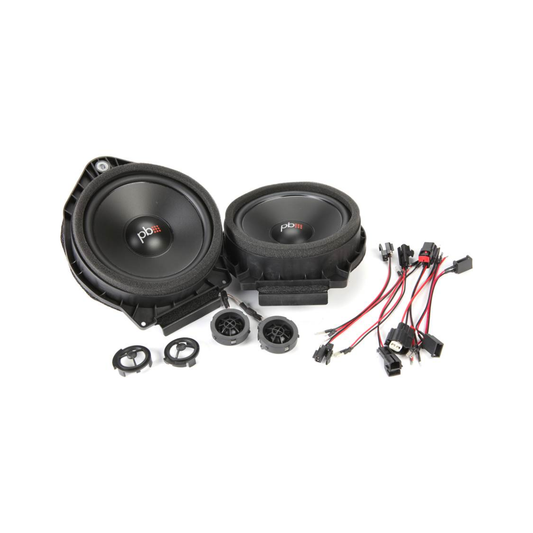 PowerBass OE65C-GM2 6.5" OEM Replacement Component Speaker Kit for Chevy/GMC