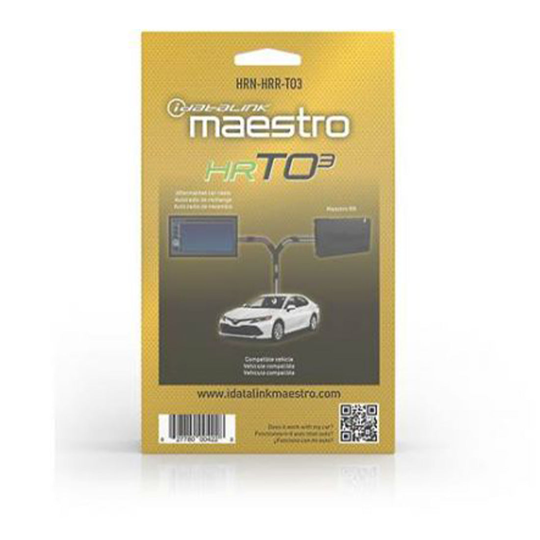 iDatalink HRN-HRR-TO3 Retain SWC & Factory Amp Harness for Select Toyota 2018-Up