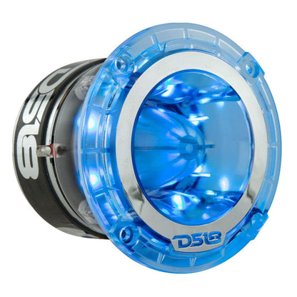 DS18 PRO-TW4L 1.75" 600W Max 4-Ohm Titanium Super Bullet Tweeter w/ RGB LED