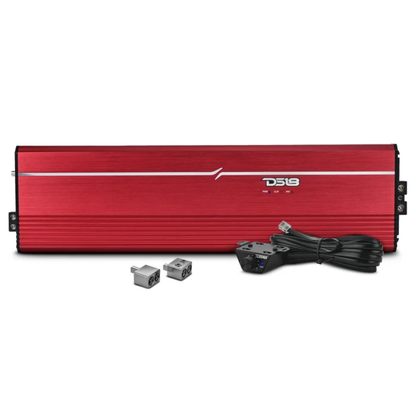 DS18 FRP-12K/RD 1-CH Monoblock 12,0000W RMS Class-D Full-Range Amplifier (RED)