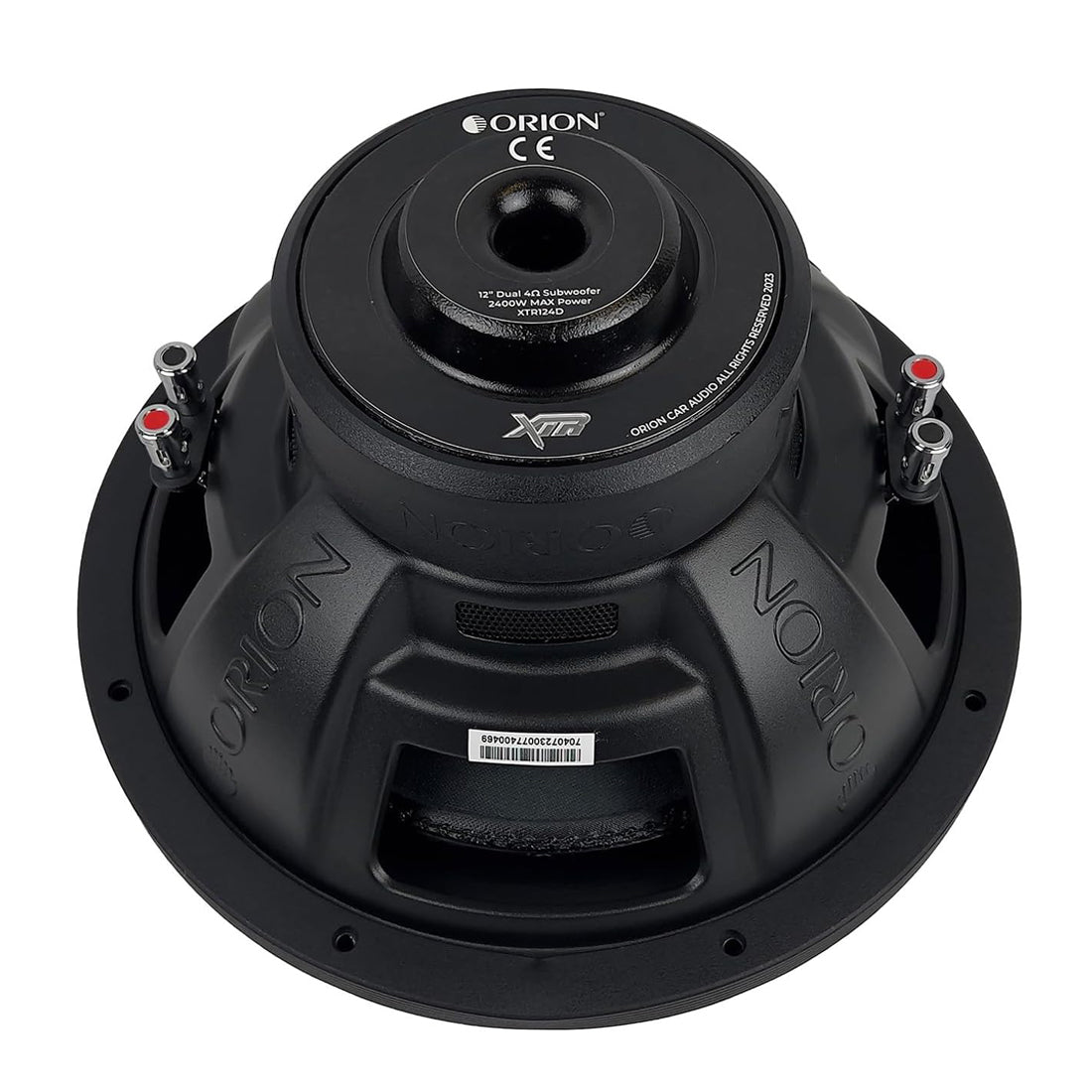 Orion XTR12D4 12" 2400W Max Dual 4-Ohm Voice Coil DVC Car Audio Subwoofer