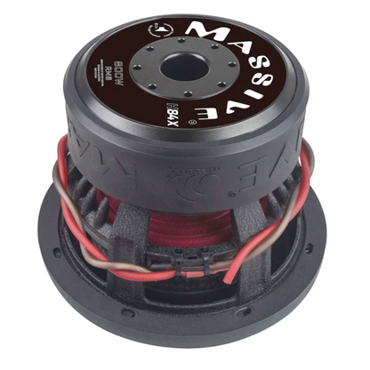 Massive Audio H84X 8" 1400W Peak 2.5" Dual 4-Ohm Voice Coil DVC Car Subwoofer