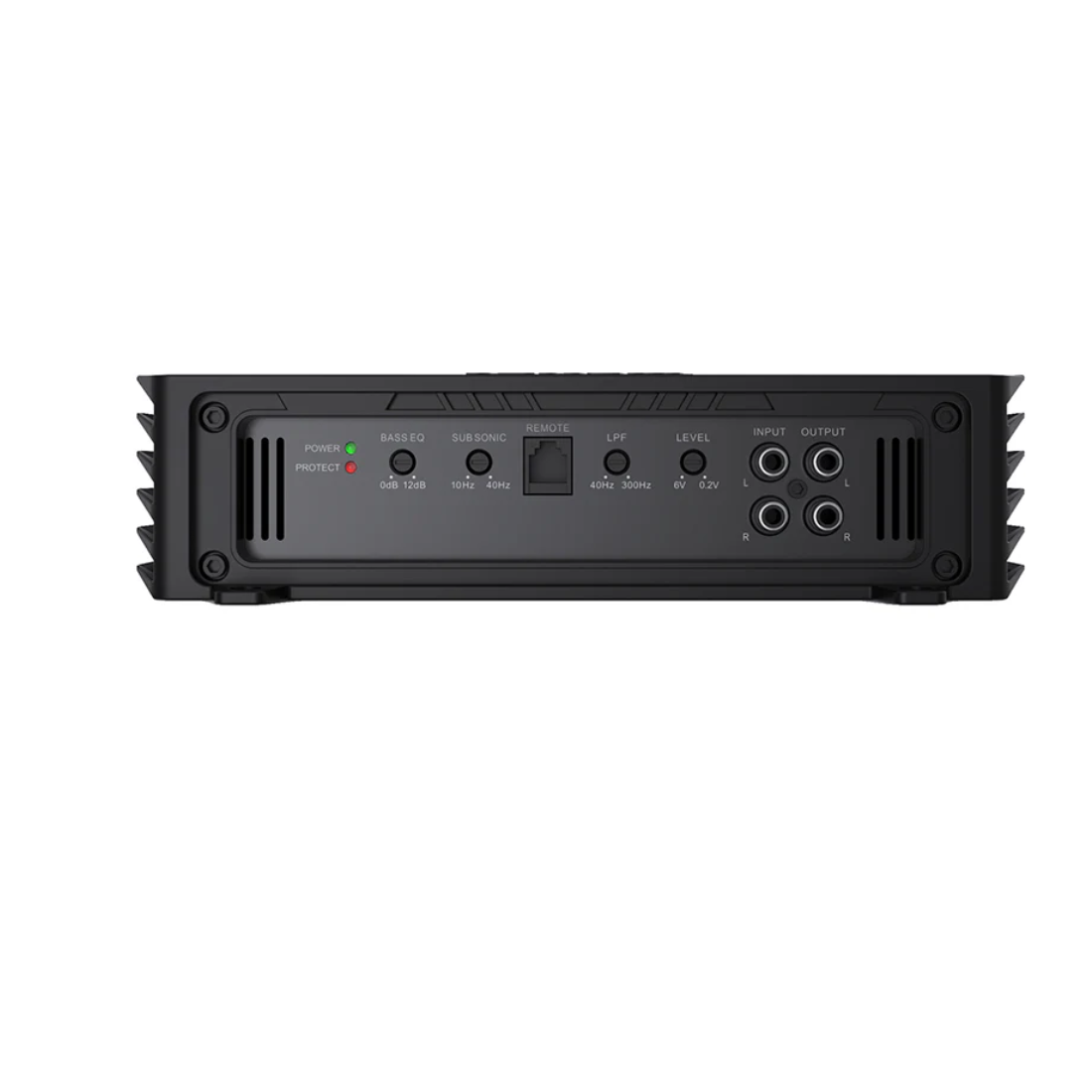 Alphasonik V1800.1D 1-CH Monoblock 3600W Class-D Amplifier w/ Remote Bass Knob