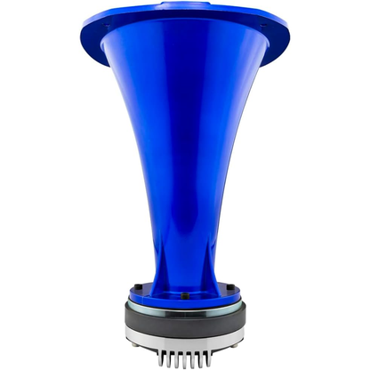 DS18 PRO-HP202/CBL 2" Throat Bolt On 27° 10.84" Depth ABS Plastic Horn (BLUE)