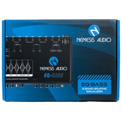 Nemesis Audio EQ-BASS 5-Band Graphic Equalizer with 8V Output