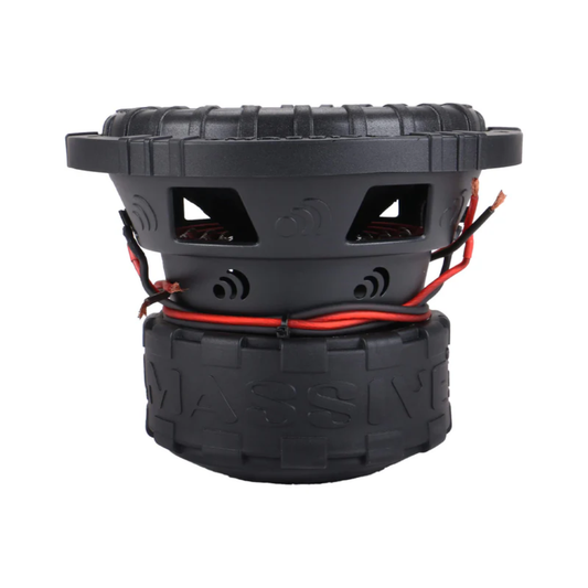 Massive Audio GTR82 8" 1000W Peak Dual 2-Ohm Voice Coil Car Subwoofer w/ Grill