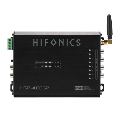 Hifonics HSP-4.8DSP 2 or 4-In / 8-Out Digital Signal Processor DSP w/ 31 Band EQ