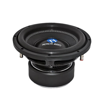 Nemesis Audio Monoblock Amplifier + (2) 8" Dual 4-Ohm Subwoofer Audio Package