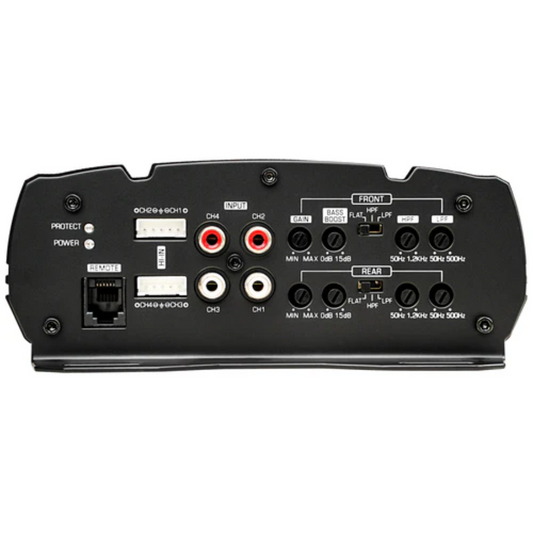 Audiopipe APMQ-4095 4-Channel 1300W Peak Class-AB Mini Design Car Amplifier