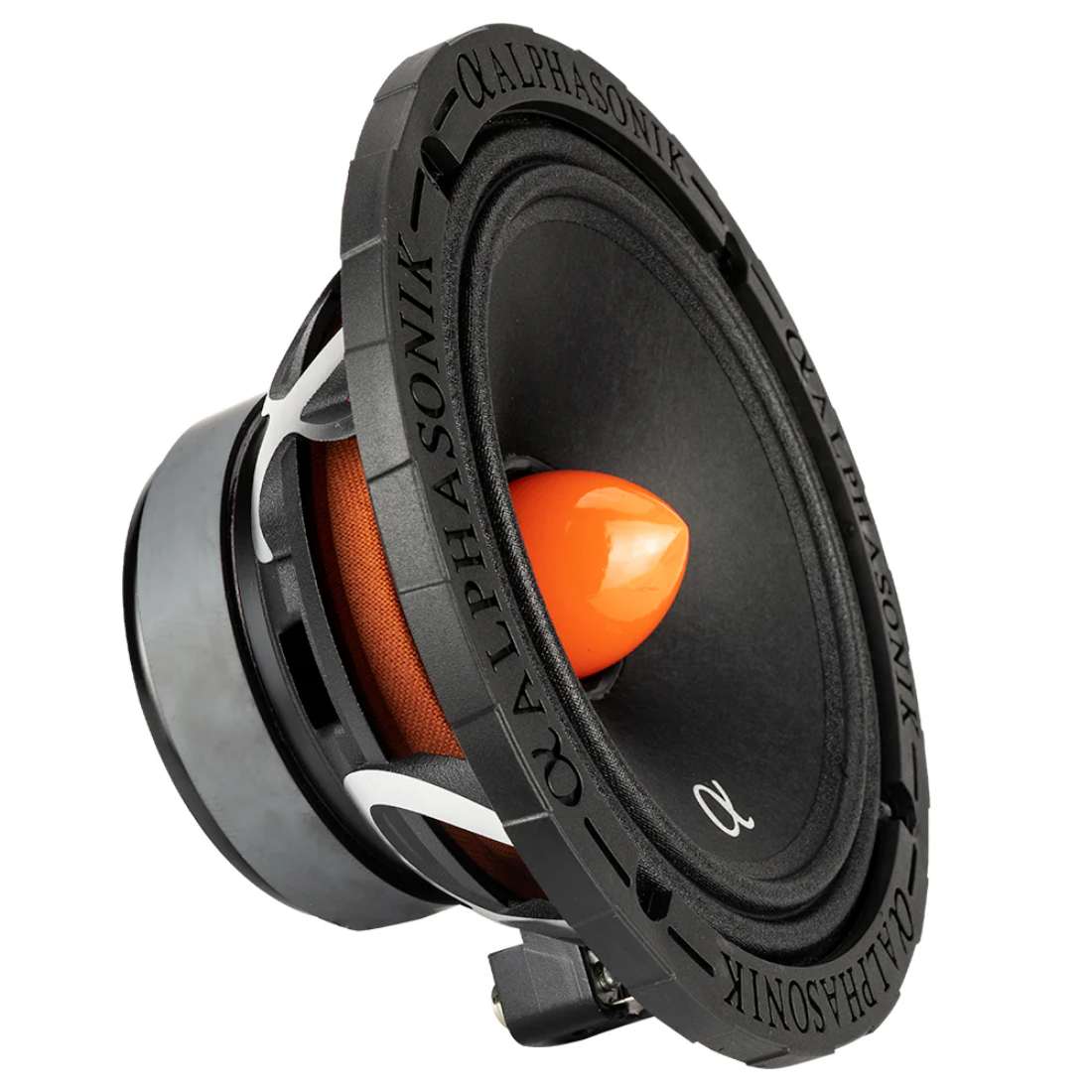Alphasonik VCA654 6.5" 1400W Max 4-Ohm Car Audio Mid-Range Speakers (Pair)