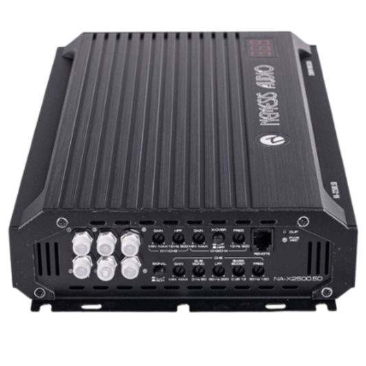 Nemesis Audio NA-X2500.5D 5-Channel 2500W RMS Class-D Full-Range Car Amplifier