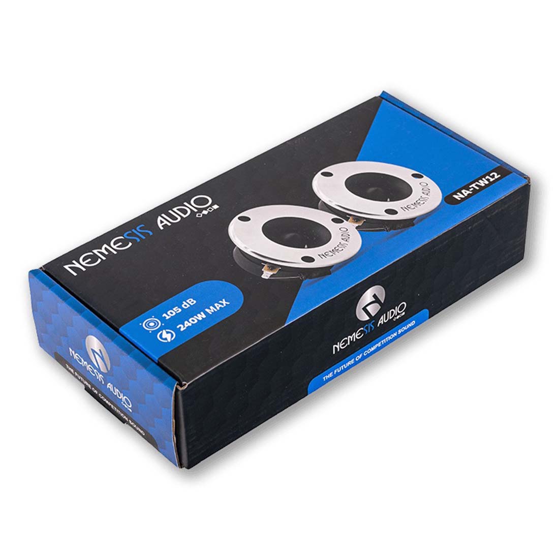 Nemesis Audio NA-TW12 4" 240W Peak 4-Ohm 1" VC Titanium Super Tweeters (Pair)