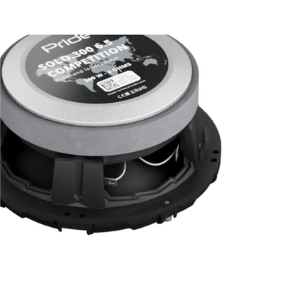 Pride SOLO 300 6.5" 300 Watts RMS Power 4-Ohm Car Audio Speakers (Pair)