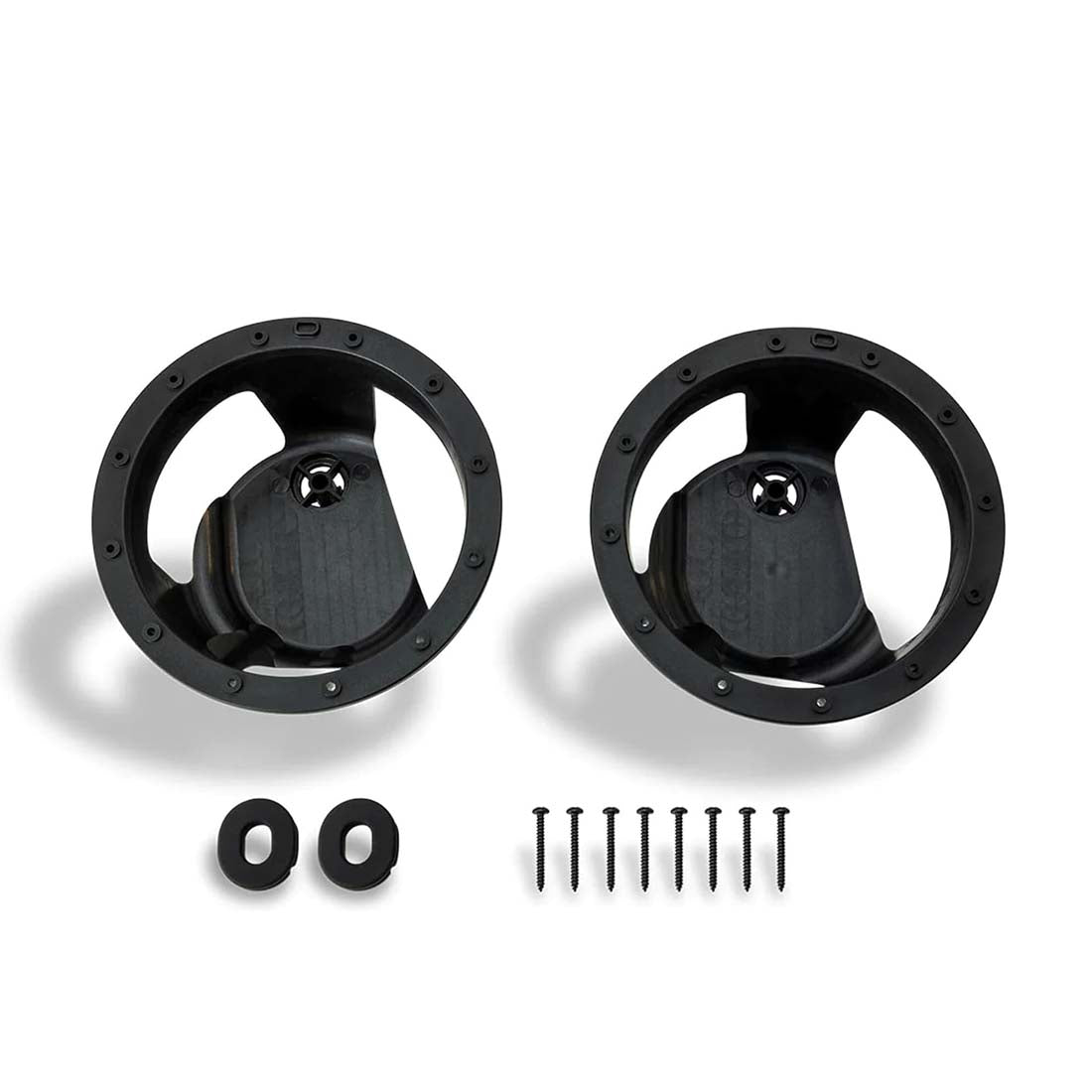 SSV Works 240-MAVR-F65U 6.5" Empty Front Dash Speaker Panels for Maverick R/X/RS