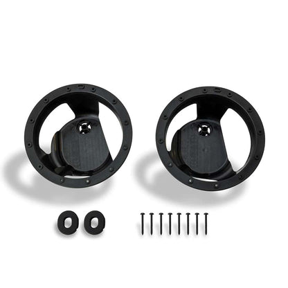 SSV Works 240-MAVR-F65U 6.5" Empty Front Dash Speaker Panels for Maverick R/X/RS