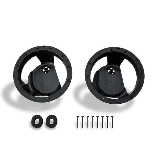 SSV Works 240-MAVR-F65U 6.5" Empty Front Dash Speaker Panels for Maverick R/X/RS