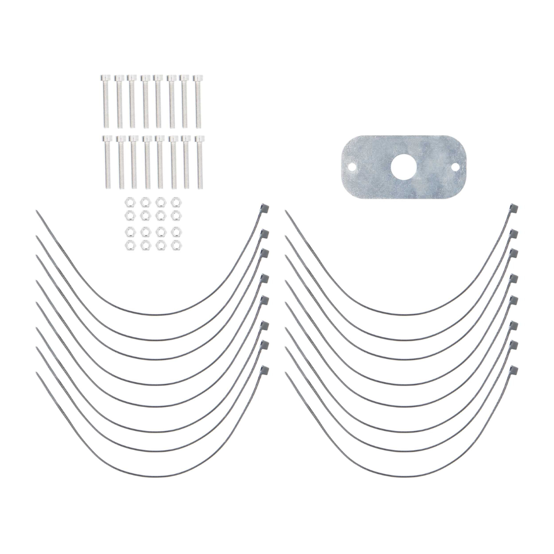 Heise HE-RGB-K8 Wide Angle RGB LED Rock Light Kit w/ Controller - 8 Pack