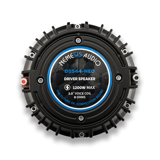 Nemesis Audio D5544-NEO 2" 1200W Peak 8-Ohm 3.5" VC Neodymium Compression Driver